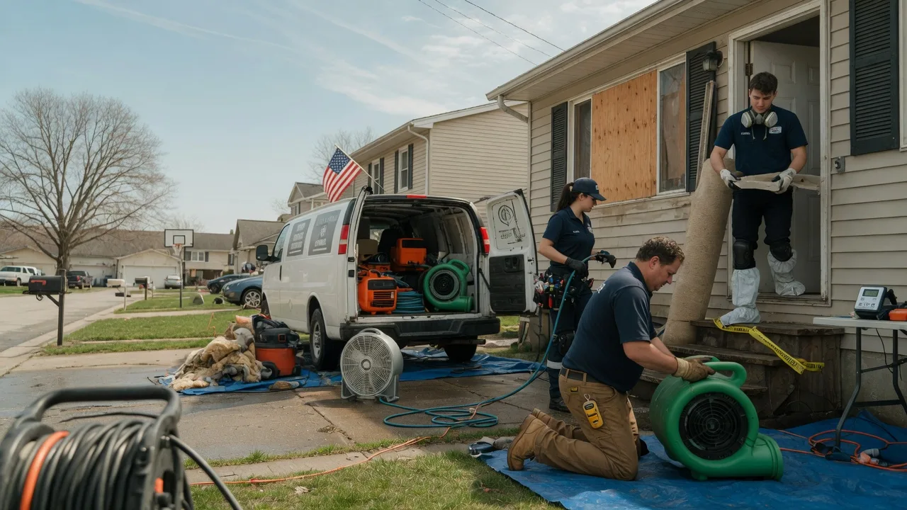 Water Damage Restoration in Bensalem, PA near me